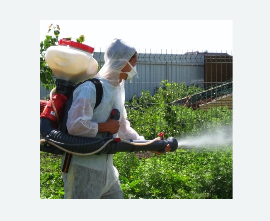 Акарицидная обработка территории в Константиновске